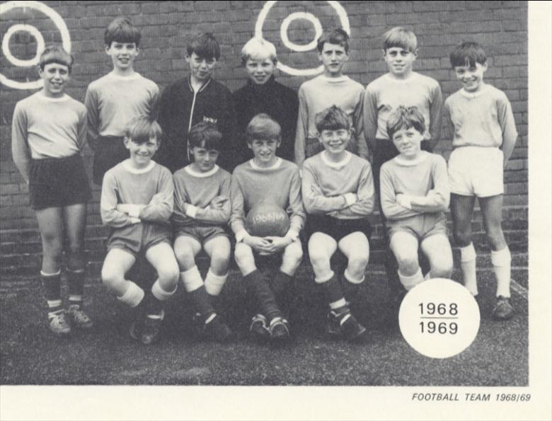 Photograph. Manor Road Primary School Football Team 1968 .. 69 (North Walsham Archive).