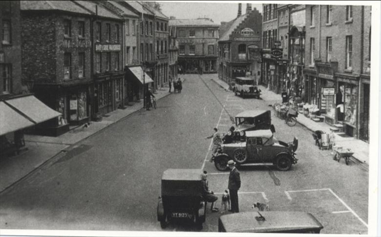 Photograph. Market Place, North Walsham. (North Walsham Archive).