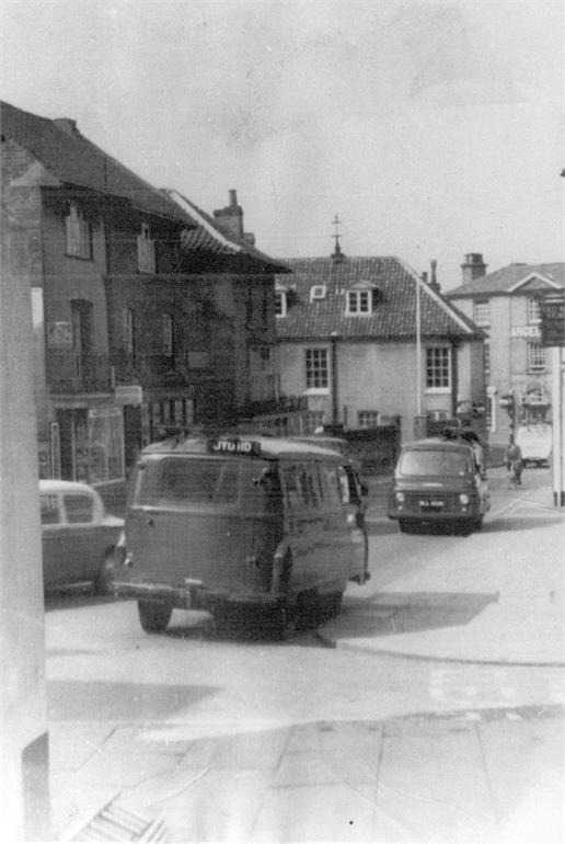 Photograph. Market Street c1970 (North Walsham Archive).