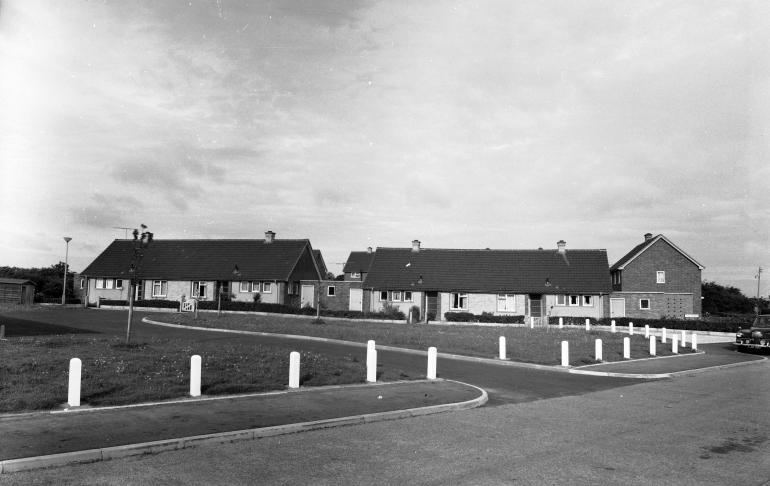 Photograph. Millfield Estate, North Walsham. (North Walsham Archive).