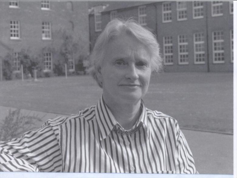 Photograph. Miss Molly Whitworth, appointed Principal of Paston Sixth Form College, 1990. Formerly acting Head of North Walsham Girls' High School from 1976 to 1984. (North Walsham Archive).