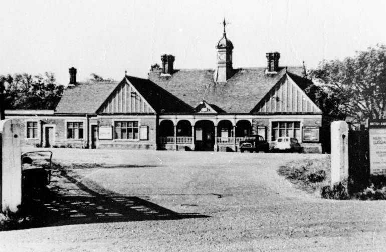 Photograph. Mundesley Railway Station. 01/09/1959. (North Walsham Archive).