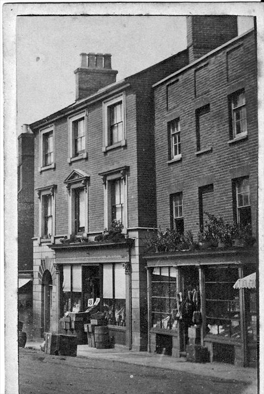 Photograph. North Side Market Place, North Walsham. Photo G.McLean (North Walsham Archive).