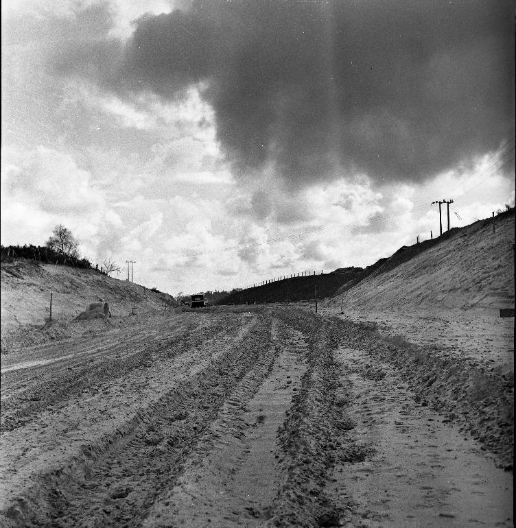 Photograph. North Walsham By-Pass Construction (Les Edwards) c (North Walsham Archive).