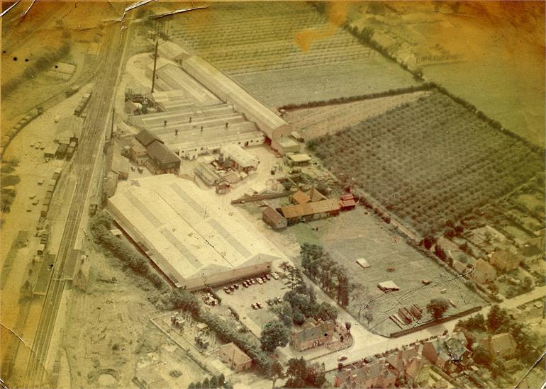 Photograph. North Walsham Canning Factory, Norwich Road 1960s (North Walsham Archive).