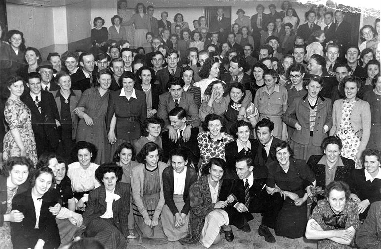Photograph. North Walsham Canning Factory Party. (photo: David Emerson). (North Walsham Archive).