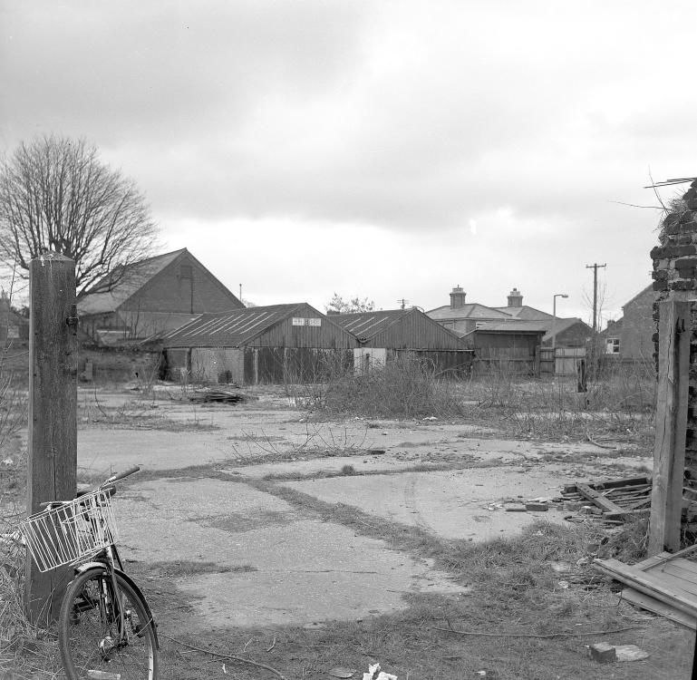 Photograph. North Walsham Cattle Market (North Walsham Archive).