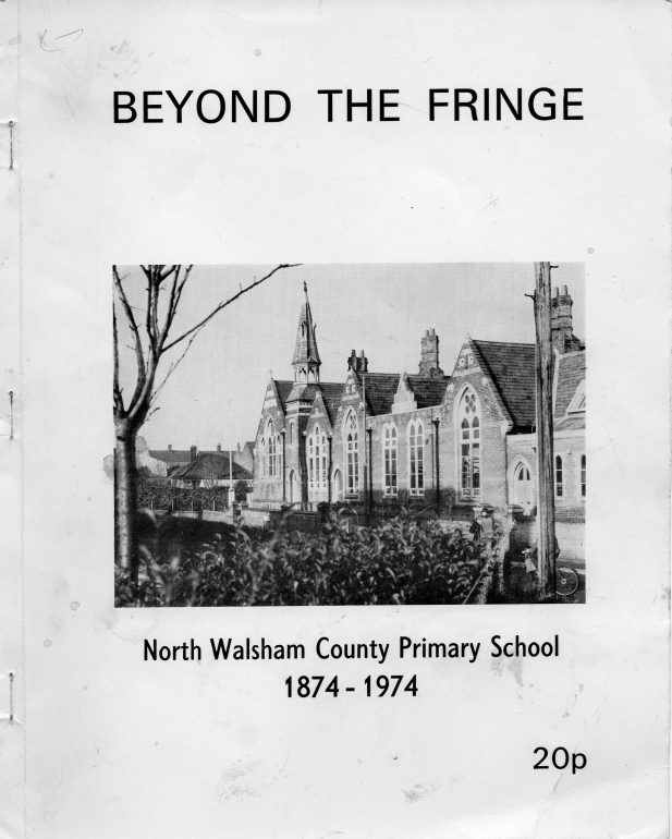 North Walsham County Primary School, Manor Road, from 1874... (North Walsham Archive) Photograph. North Walsham County Primary School, Manor Road, from 1874... (North Walsham Archive).