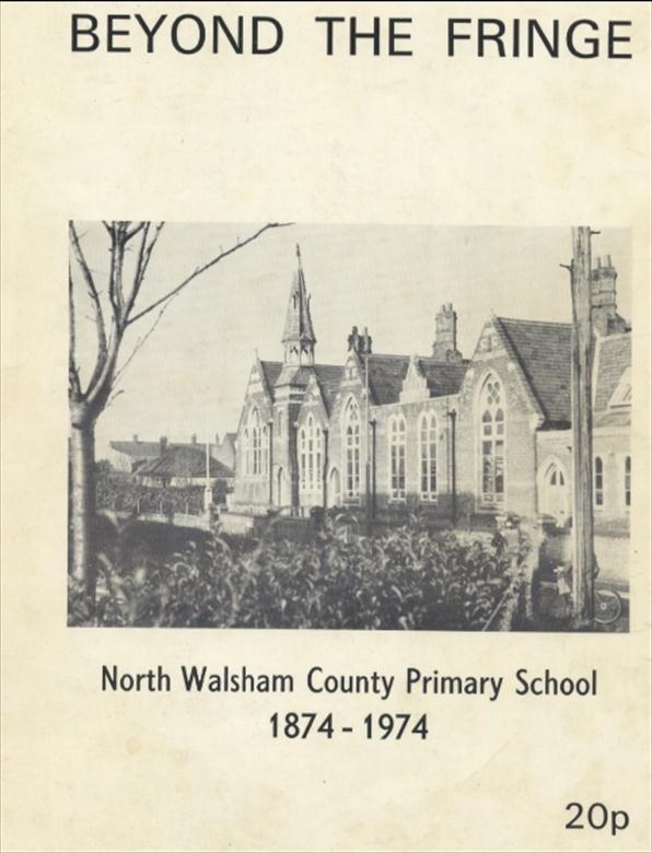Photograph. North Walsham County Primary School Manor Road. Victorian buildings. (North Walsham Archive).