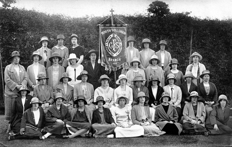 Photograph. North Walsham Girls' Friendly Society (North Walsham Archive).