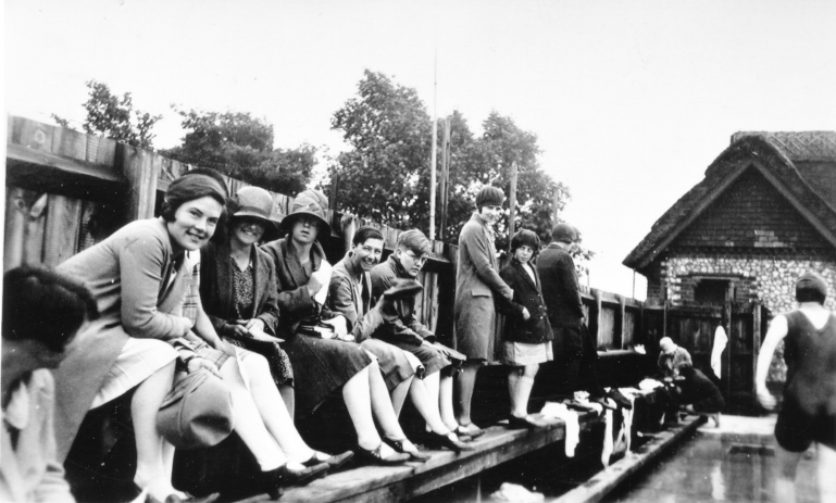 Photograph. North Walsham Girls High School 1929 (North Walsham Archive).