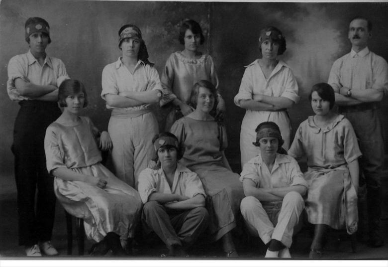 Photograph. North Walsham Steam Laundry Dramatic Society. (North Walsham Archive).