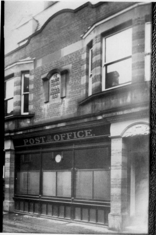 Photograph. The old Post Office in Kings Arms Street which served from 1908 to 1966. (North Walsham Archive).