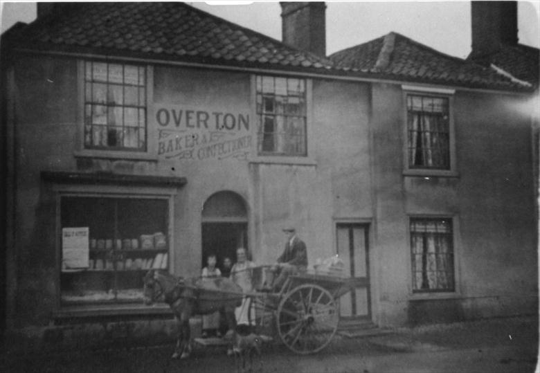 Photograph. Overton's Bakery (later Fayers), Nelson Street, North Walsham. Later 19 Mundesley Road (North Walsham Archive).