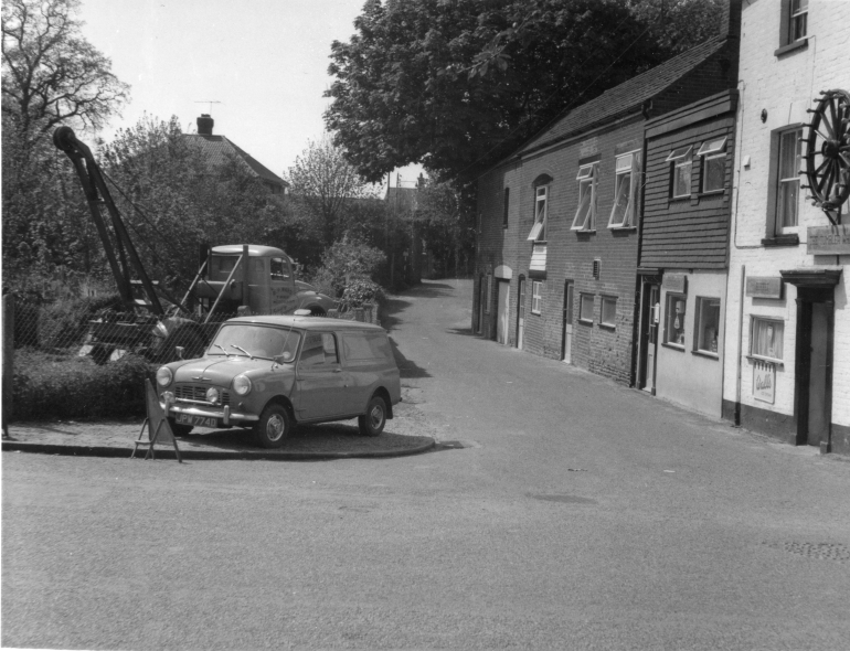 Photograph. Park Lane (North Walsham Archive).