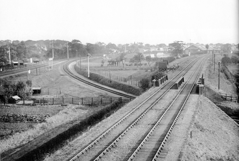 Photograph. Railway Line (North Walsham Archive).