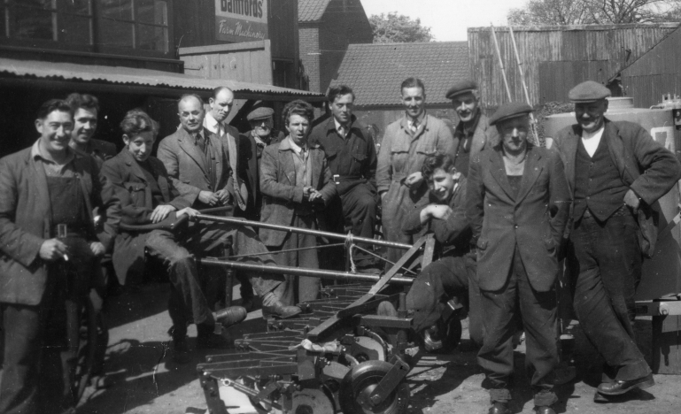 Photograph. Randell's 1957 Staff Photo (North Walsham Archive).