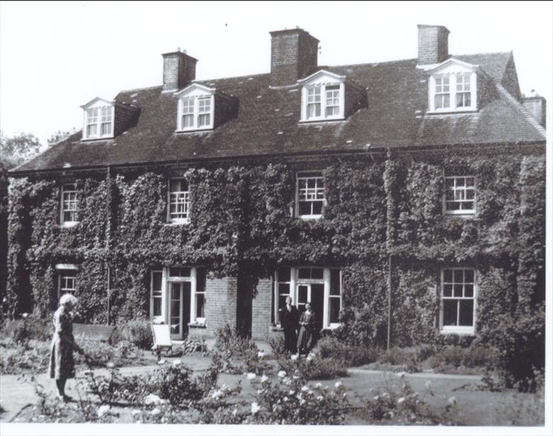 Photograph. Rear of Croylands, Yarmouth Road. (North Walsham Archive).