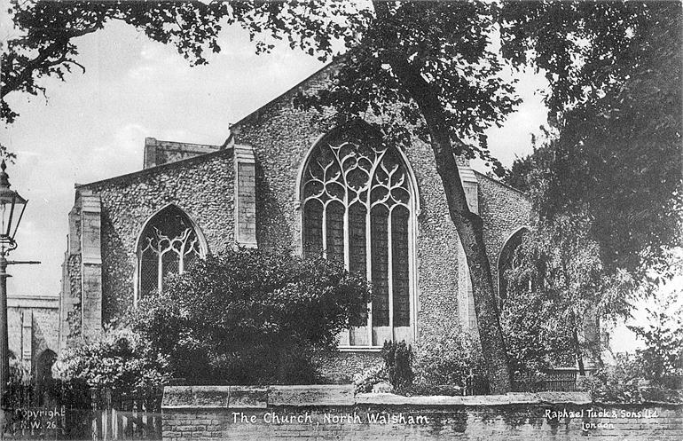 Photograph. St. Nicholas' Church, North Walsham. (North Walsham Archive).