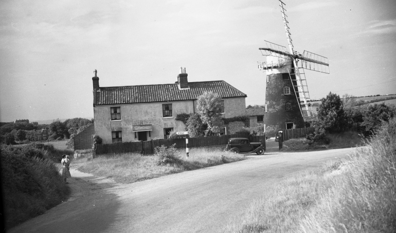 Photograph. Stow Mill, Paston (North Walsham Archive).