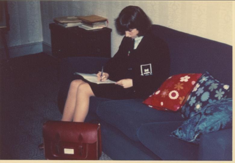 Photograph. Uniform N.W.G.H.S. 1970's (North Walsham Archive).