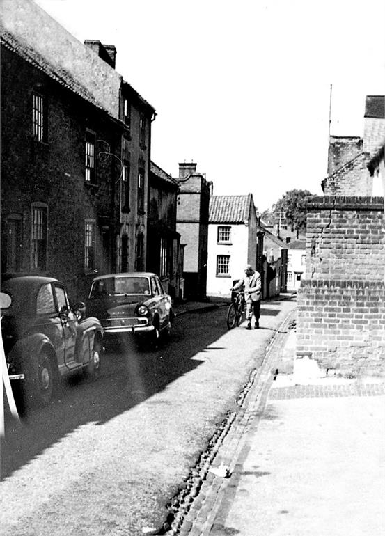 Photograph. Vicarage Street, North Walsham. (North Walsham Archive).