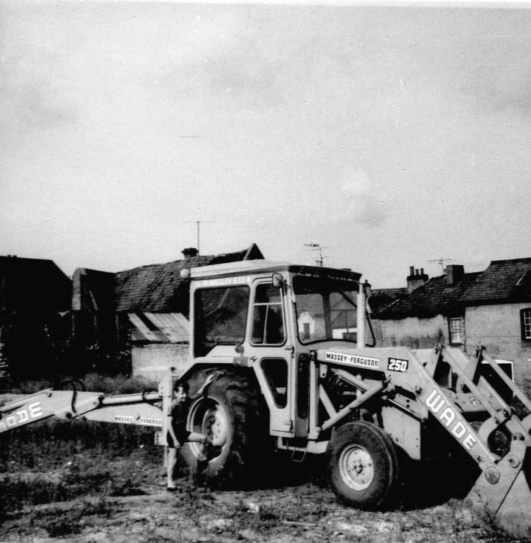 Photograph. Vicarage Street, North Walsham (North Walsham Archive).