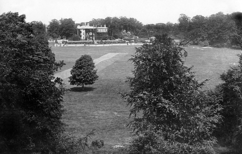 Photograph. Westwick House (Hall) on Westwick Estate 1907 (North Walsham Archive).