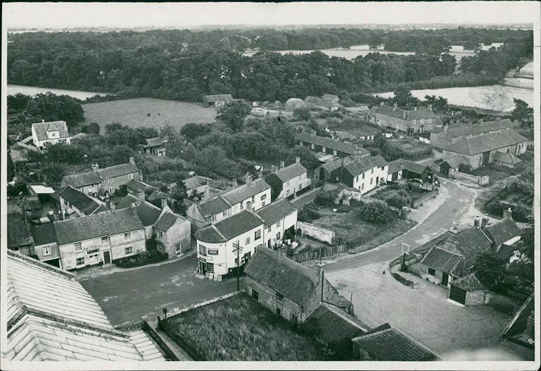 Photograph. Worstead Aerial View (North Walsham Archive).