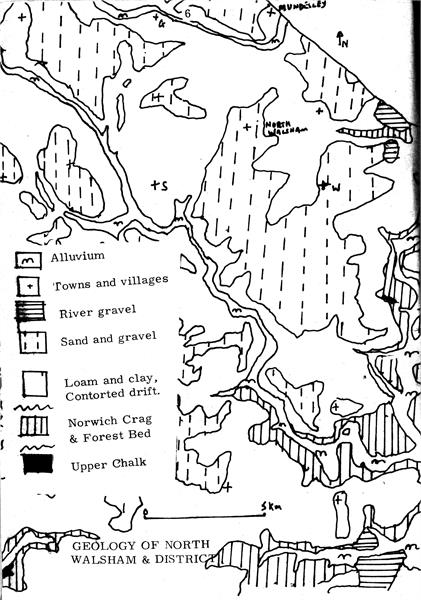 North Walsham Geology Map